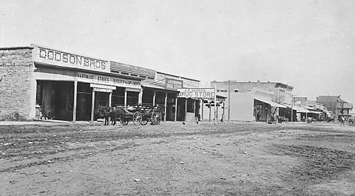 N.H. Burns hardware store was built in 1883